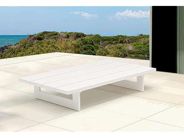 Maldives Aluminum Patio Coffee Table