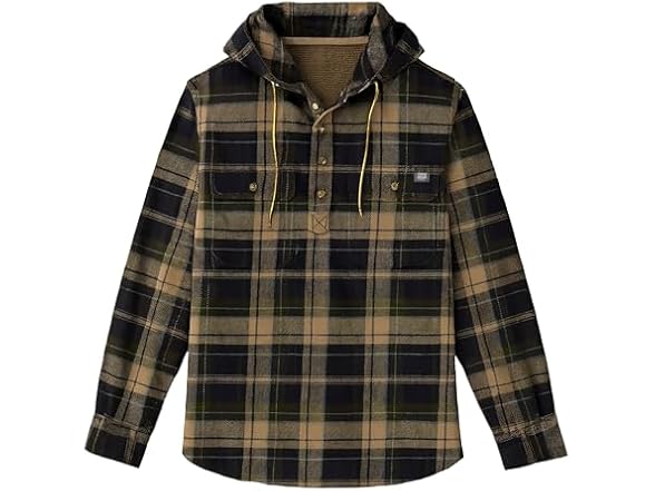 Field & Stream (L & XL) Mens Raghorn Flannel Hoodie - Gallery 2