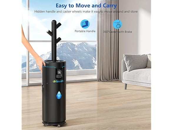 Hiswelle 4.5Gal Large Room Humidifier