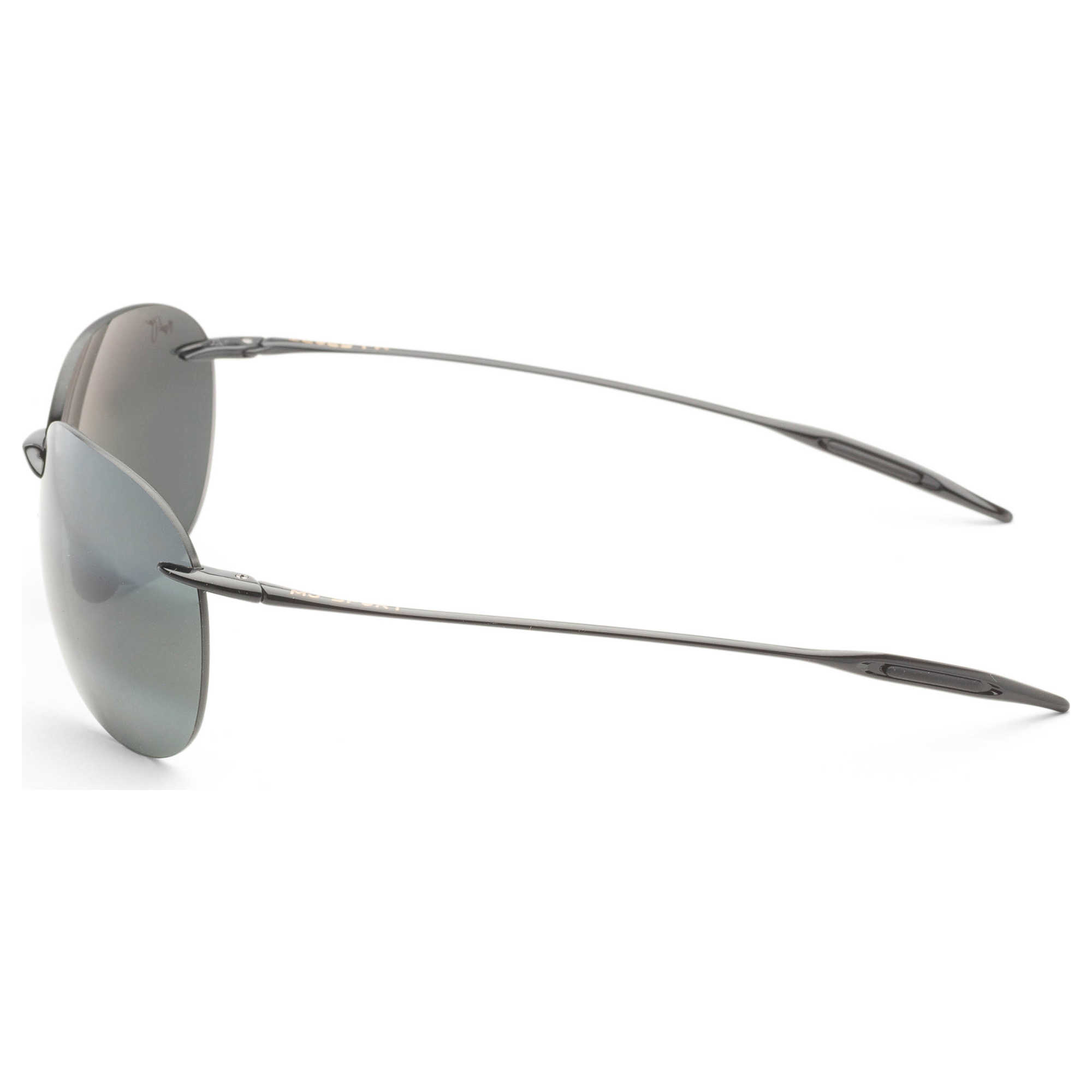 Maui Jim Men's 63mm Black/Grey Polarized Sunglasses (Open Box) - Gallery 5