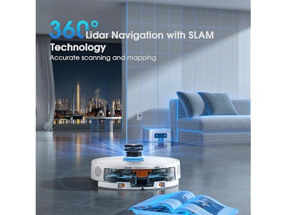 SHELIKI MAX Robot Vacuum and Mop