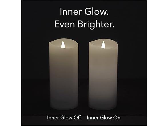Softflame Flameless LED Candles with Remote