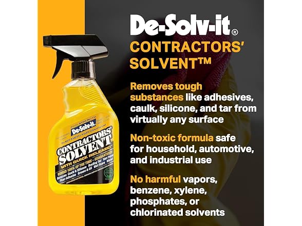 Orange Sol De Solv It Pro Adhesive Remover 12oz