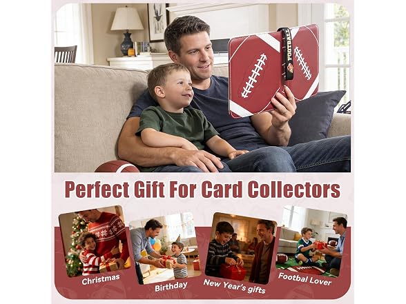 Komirom 440-Pocket Football Card Binder