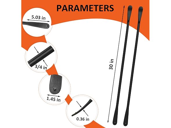 YATOINTO 2Pcs Tire Changing Tool