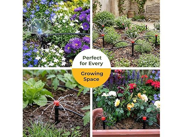 SMIDOLE 100FT Drip Irrigation System Kit