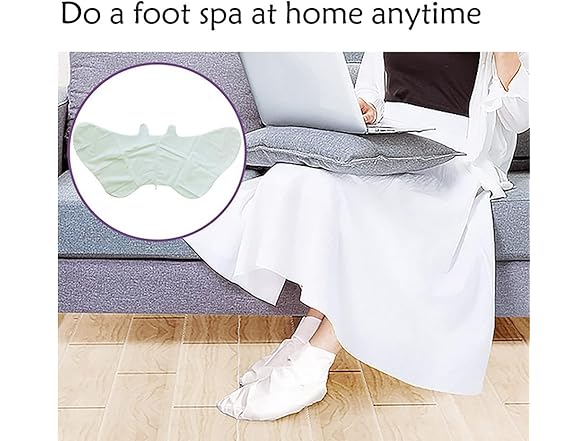 Dr.Pedi Dr.Pedi Foot Peel Mask (5 Pairs) Natural