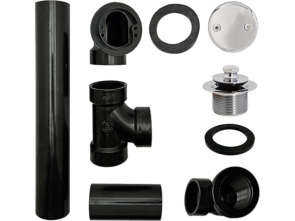 Westbrass Pull & Drain Sch. 40 ABS Bath Waste