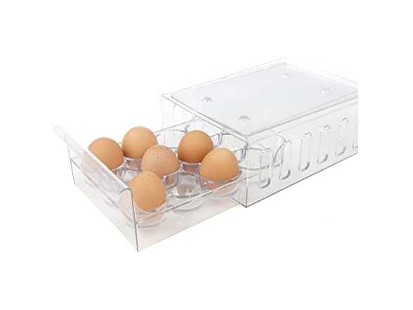 Mind Reader Egg Storage Drawer for Refrigerator