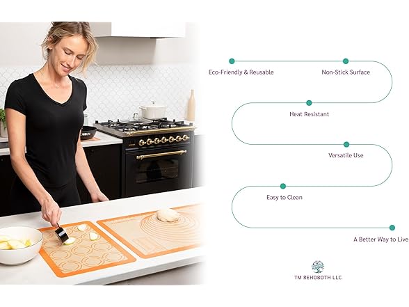 Non-Stick Silicone Baking Mats