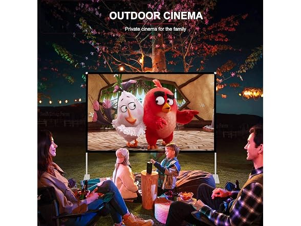 HOIN 120" 4K Outdoor/Indoor Projector Screen