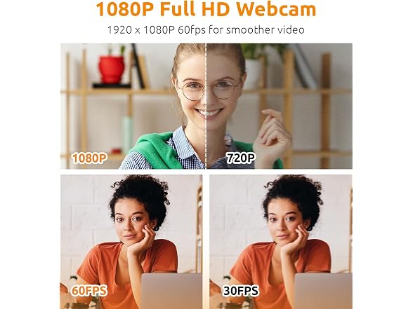 TOUCAN 1080P Webcam for PC