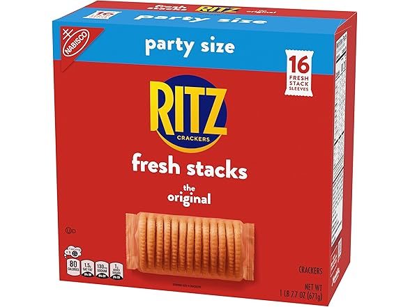 Ritz Fresh Stacks Original Crackers, Party Size