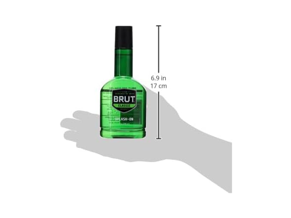 Brut Splash-On Lotion Classic Fragrance, 7 oz