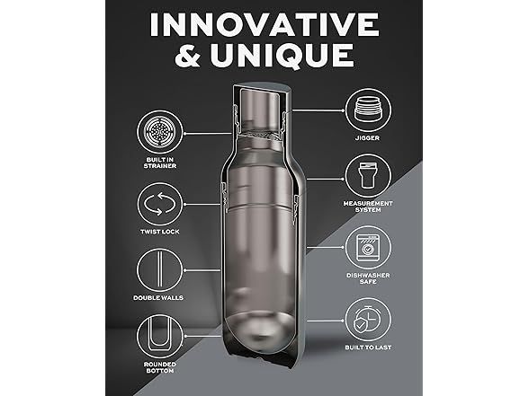 AMARI SIP - Hybrid Cocktail Shaker