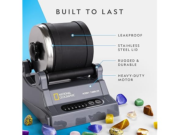 National Geographic Rock Tumbler Kit