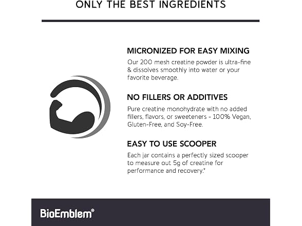 Creatine Monohydrate Powder