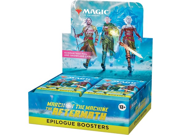 The Gathering March of the Machine: The Aftermath Epilogue Booster Box | 24 Packs (120 Magic Cards)