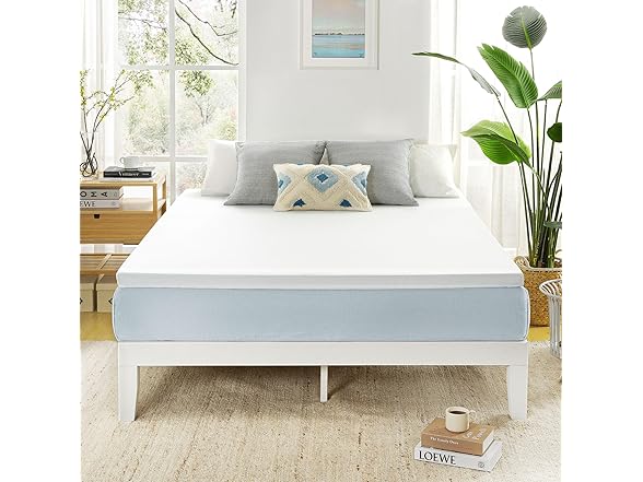 Best Price Mattress 3 Inch Gel Memory Foam, Cal King