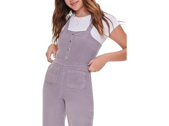 Forever 21 Button-up Straight-leg Jumpsuit - Gallery 4
