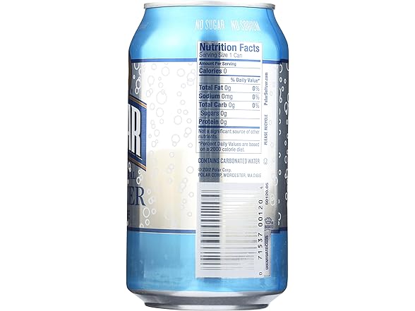 1CT POLAR BEVERAGES Original Seltzer, 12 FZ
