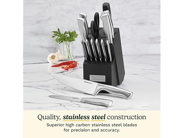Cuisinart 15 Piece Knife Set with Block