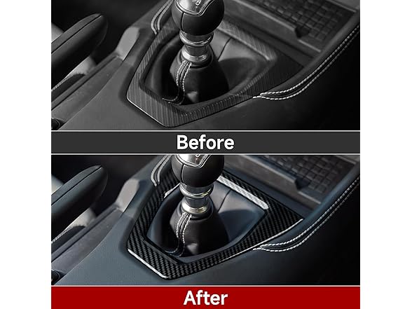 Console Gear Shift Cover Mustang 24-25