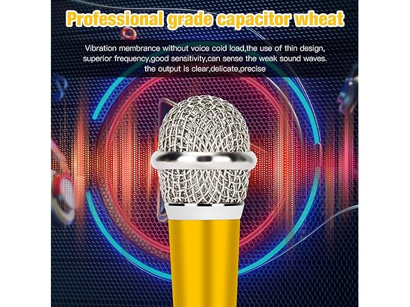 DELADOLA Mini Microphone - Portable 