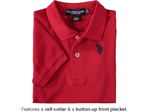 U.s. Polo Assn. Boys (10-12) Classic Short Shirt