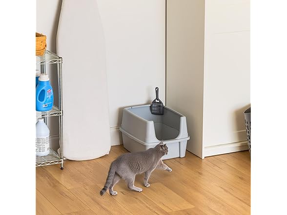 IRIS USA Large Cat Litter Box