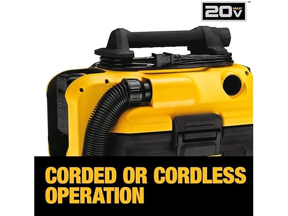 DEWALT DCV581H Shop Vacuum Wet and Dry, Cordless