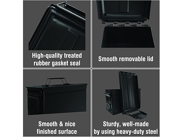 HOMESTEAD 50 Cal Metal Ammo Can