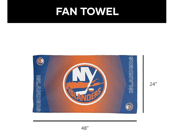 NEW YORK ISLANDERS NHL Hussle X Inches