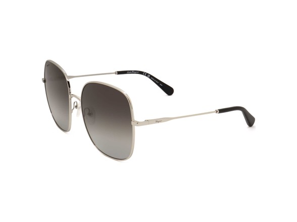 Ferragamo Women's 59mm Silver Sunglasses