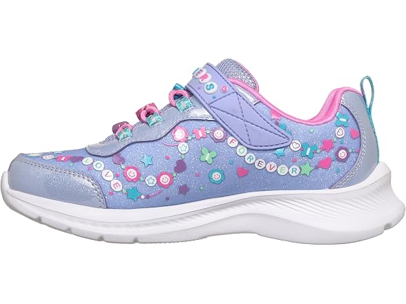 Skechers Girls Jumpsters 2.0-Besties 4Ever Sneaker (3.5)