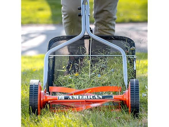 14-Inch/16-Inch Reel Lawn Mower Grass Catcher