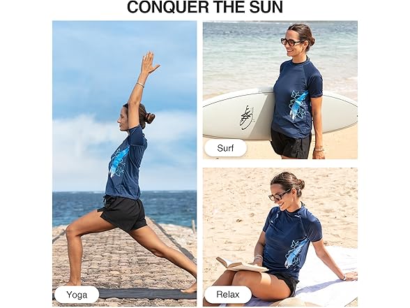 Kanu Marina Navy Katya Sport Top (XS)