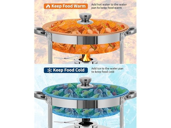 PrecisionAuto 4pcs Commercial-Grade Insulated Food Warmer