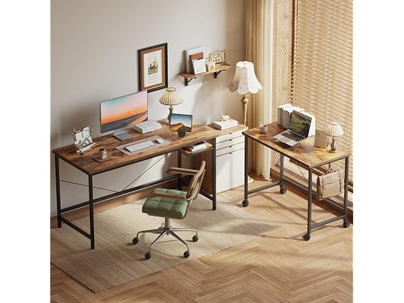 Mericonia L Shaped Computer Desk