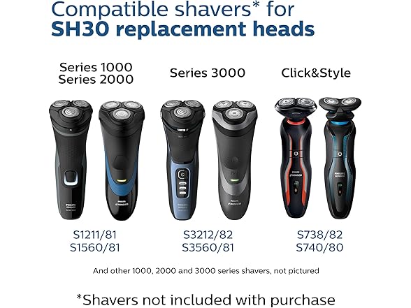 Philips Norelco SH30/52 Shaving Heads