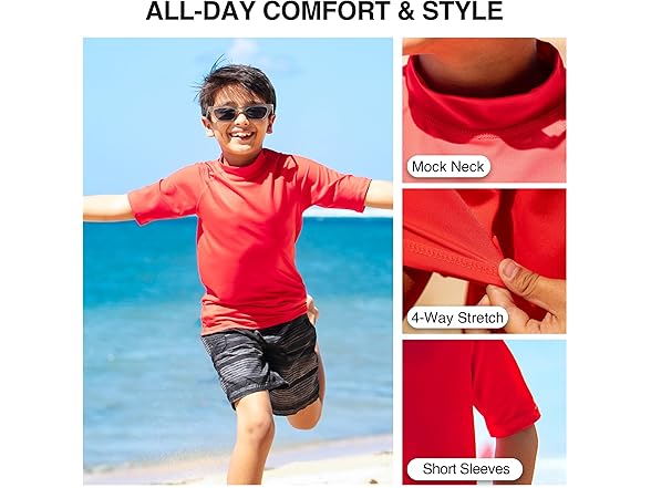 Kanu Surf Boys Little Boys' Toddler Fiji Rashguard