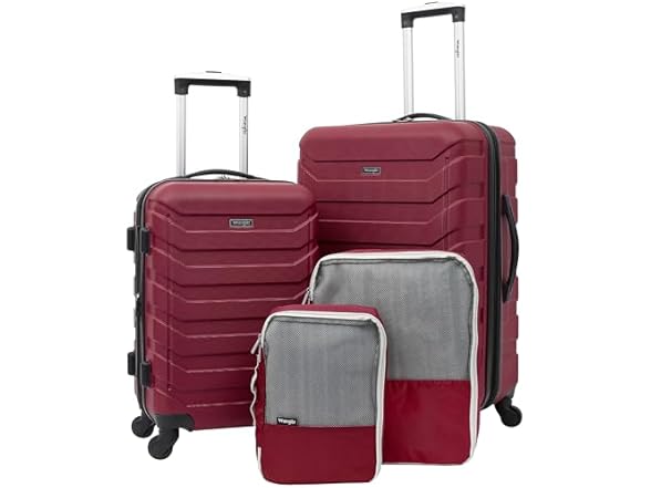 Wrangler Elysium 4-pc. Miami Luggage Set