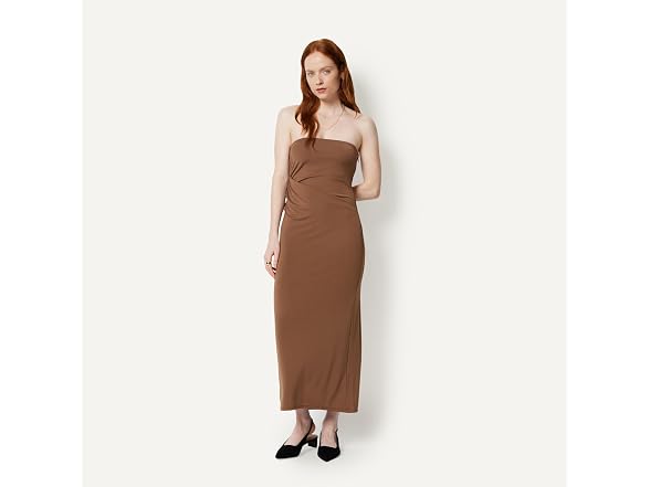 Amazon Essentials Women Slim-fit Matte Maxi Dress