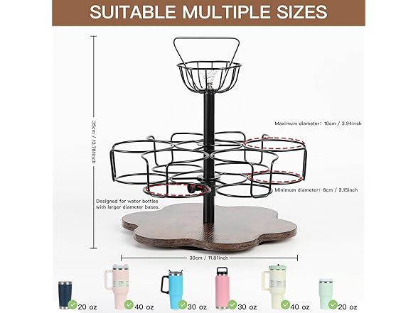 Kavilin Water Bottle Organizer