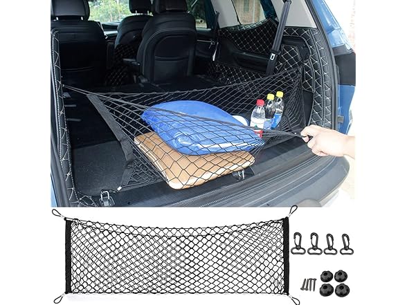Geweeco Car Rear Cargo Net, Universal