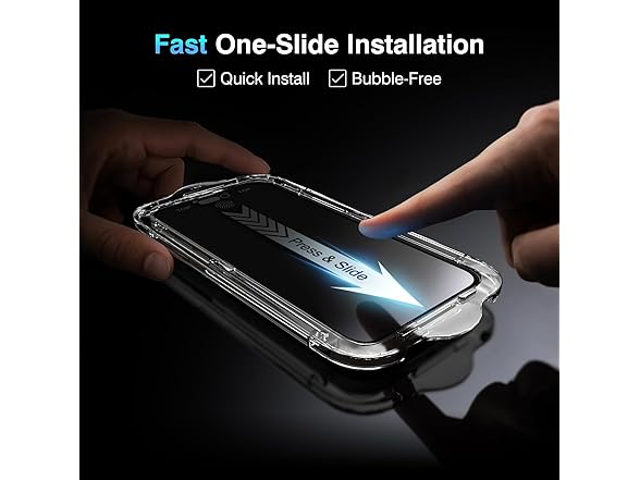 (4 PACK) EZ-GLAZ iPhone 15 PRO Screen Protector
