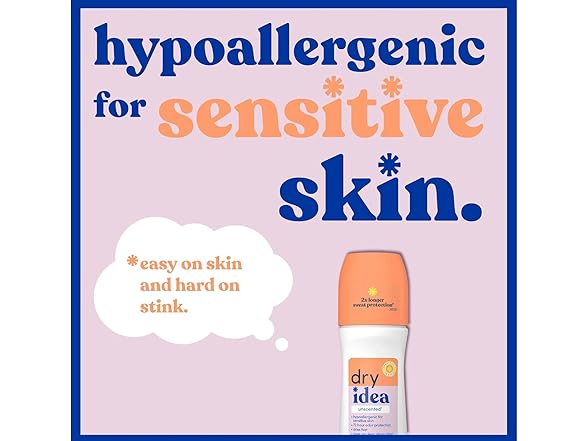 Dry Idea Dry Idea Unscented Roll-On 3.25oz (3pk)