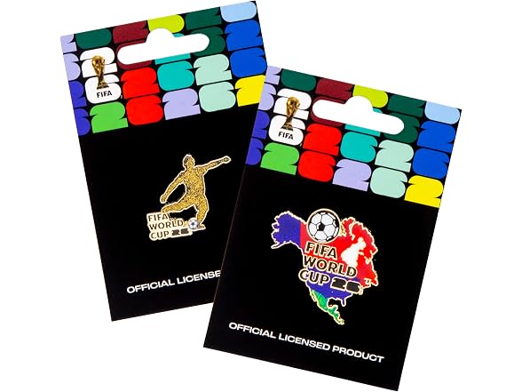 Honav Fifa World Cup Lapel Pin Bundle (2-Pack