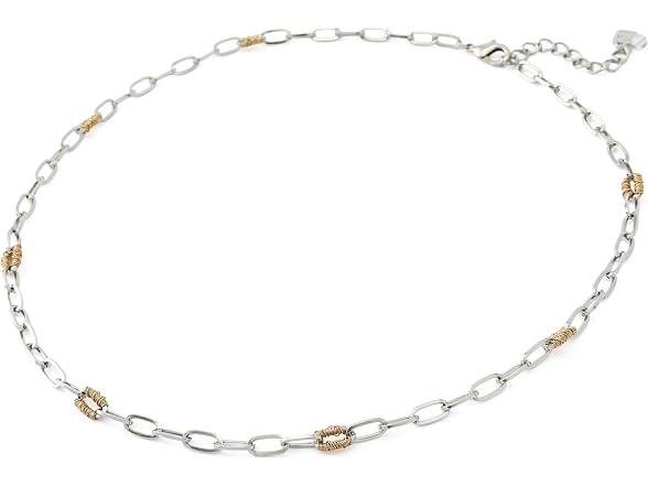 Robert Lee Morris Women's Paper Clip Necklace