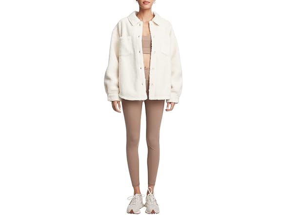 Bandier Sincerely Jules Aspen Sherpa Jacket (2XL)